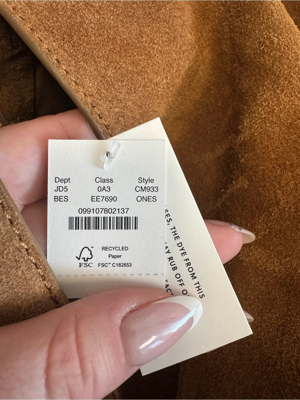 J. Crew Berkeley Shoulder Bag in Suede